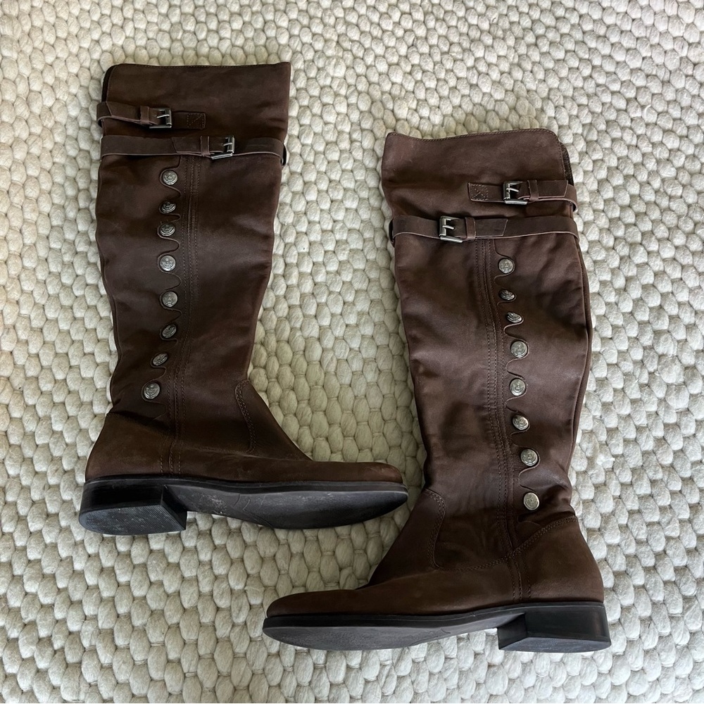 Military Style Over the Knee Boots